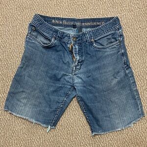 Prana Denim Cutoff Shorts